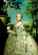 Anton Raphael Mengs the later Queen Maria Luisa of Spain oil